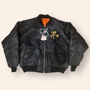 NWT U2 2017  Unisex The Joshua
Tree Tour Official MA-1 Bomber Jacket, Size M